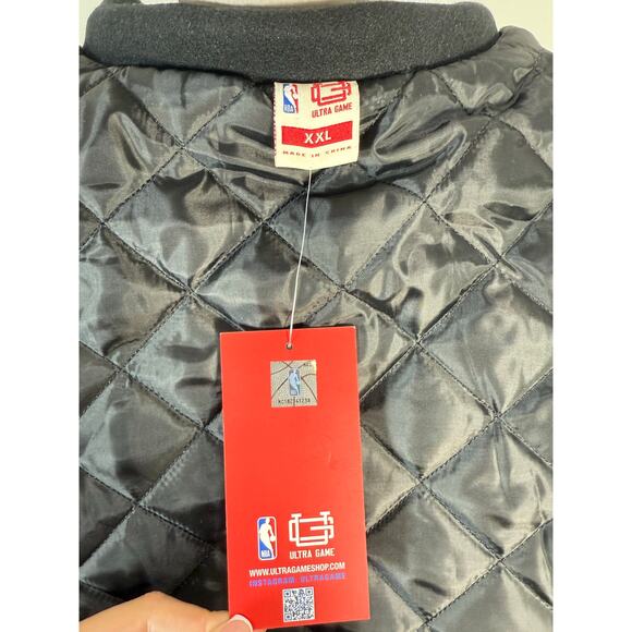 Celtics Ring Leader Varsity Jacket - Black/Green NWT - Picture 4 of 10